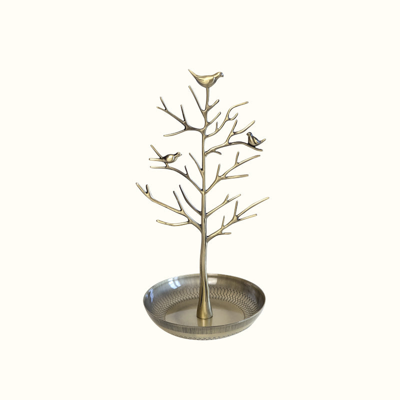 Arbre à bijoux design bronze