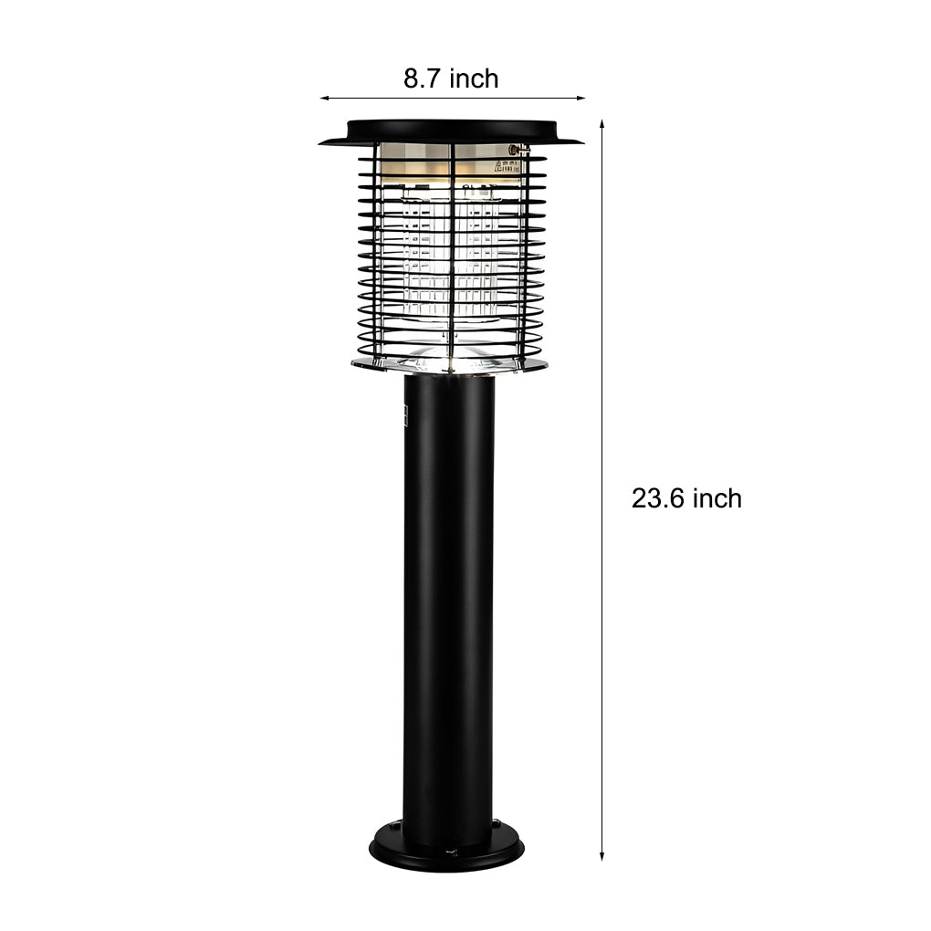 Lampe Anti-Moustiques LED Solaire et USB - Lampe Insecticide Étanche et Efficace