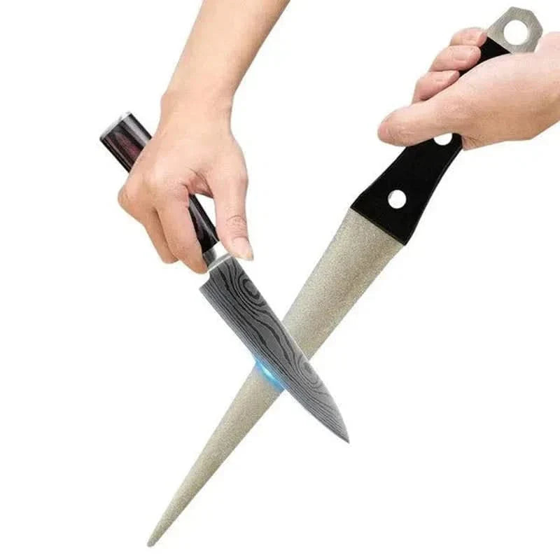 Aiguiseur de couteaux professionnel à surface courbée