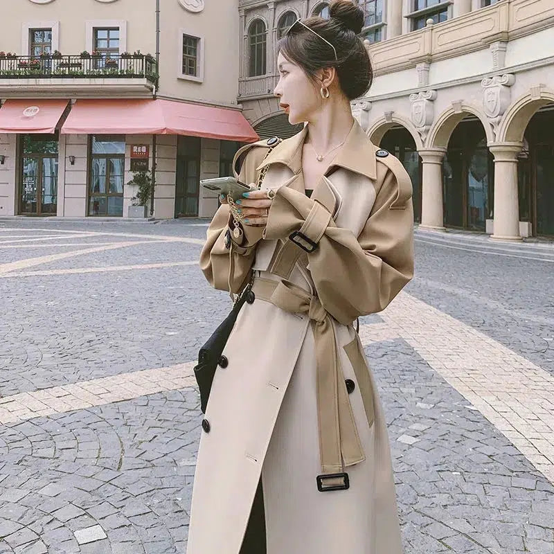Manteau long femme luxe