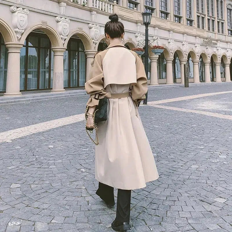Manteau long femme luxe