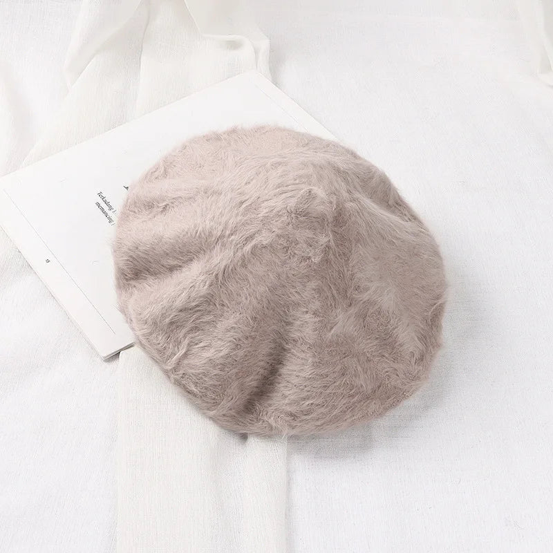 Béret Basque Femme Fourrure - La Maison du Chapeau