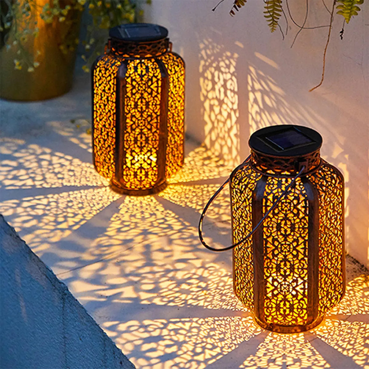 Lampe Solaire Antique Jardin