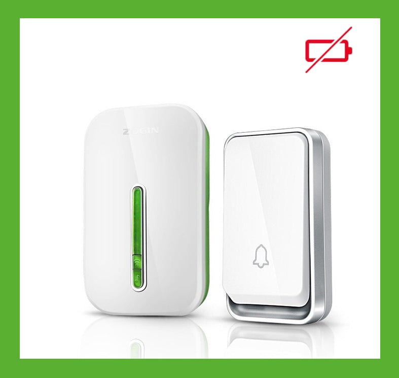 Sonnette sans fil sans batterie imperméable RingSafe™