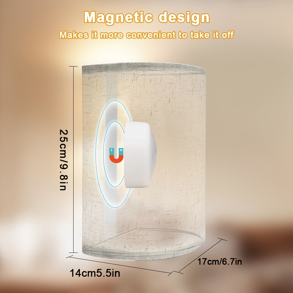 Applique murale RGB à piles avec télécommande