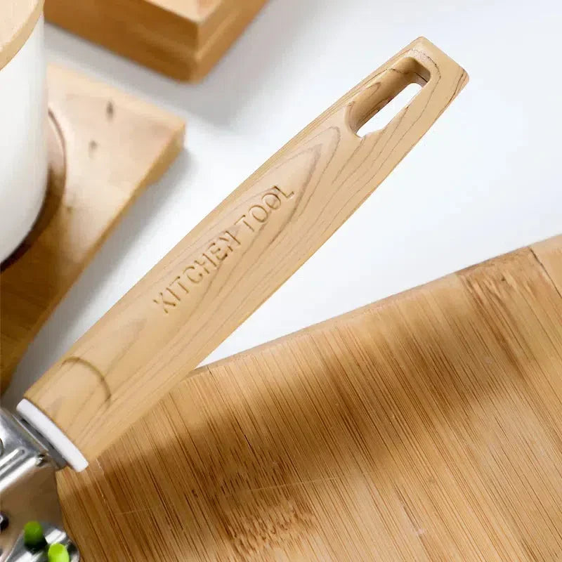 Aiguiseur de couteaux professionnel avec poignée en bois