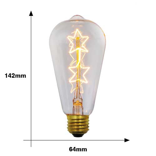 Ampoule Led E27 Etoiles