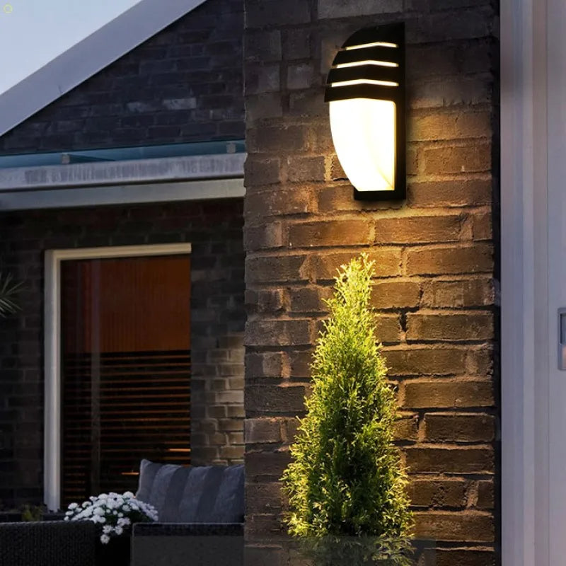 Applique Extérieur Murale LED Étanche avec Détecteur de Mouvement de Style Moderne