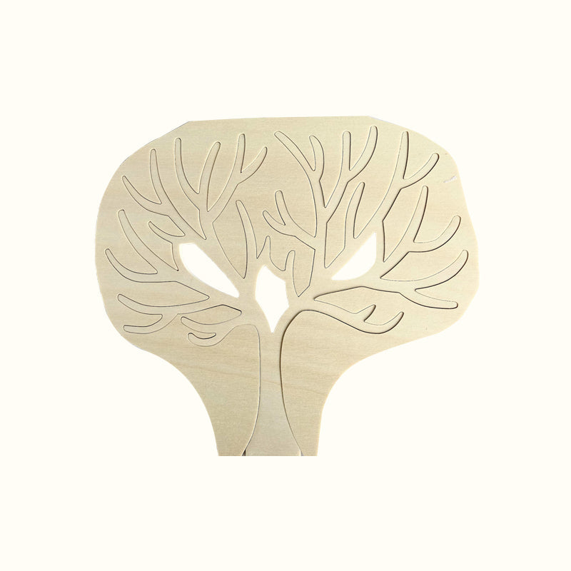 Arbre à bijoux cornes de cerf en bois de peuplier