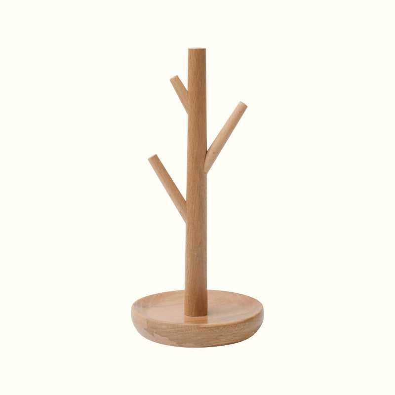 Arbre à bijoux en bois
