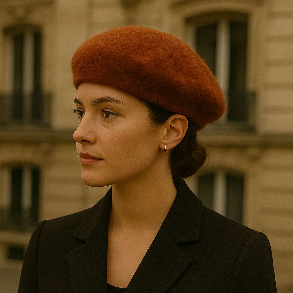 Béret Basque Femme Fourrure