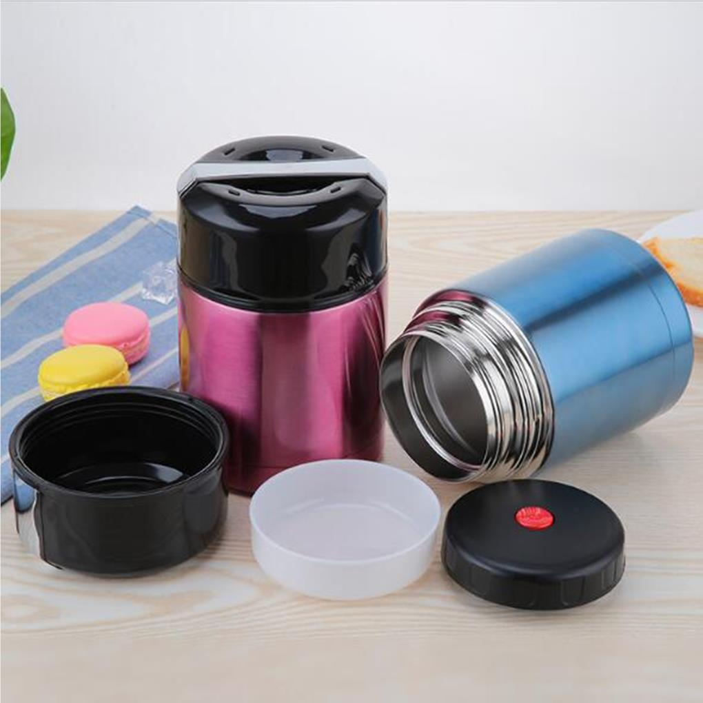 Thermos Alimentaire Chaud Gris