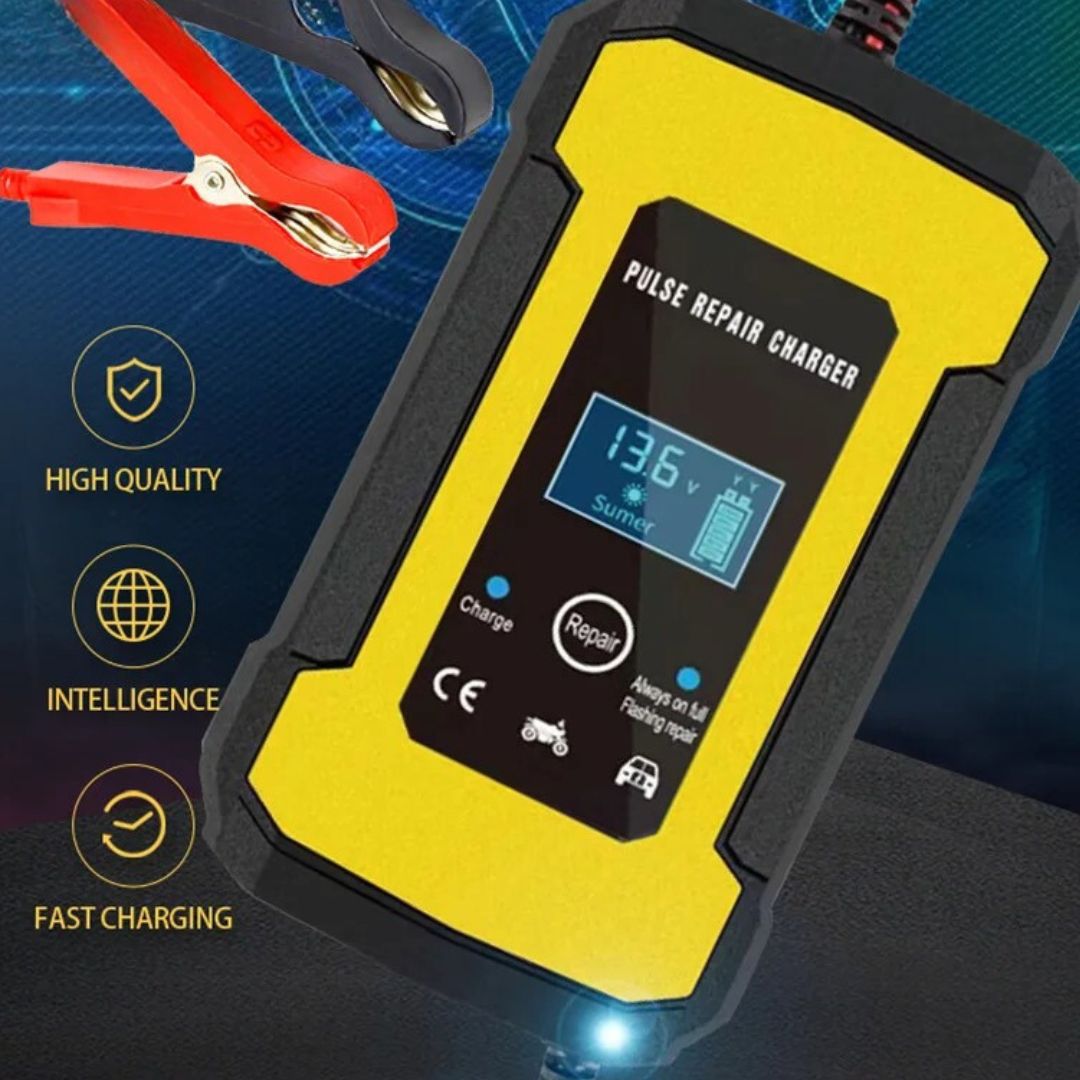 CHARGEUR BATTERIE VOITURE AUTOMATIQUE | Car Booster 12V/6A™