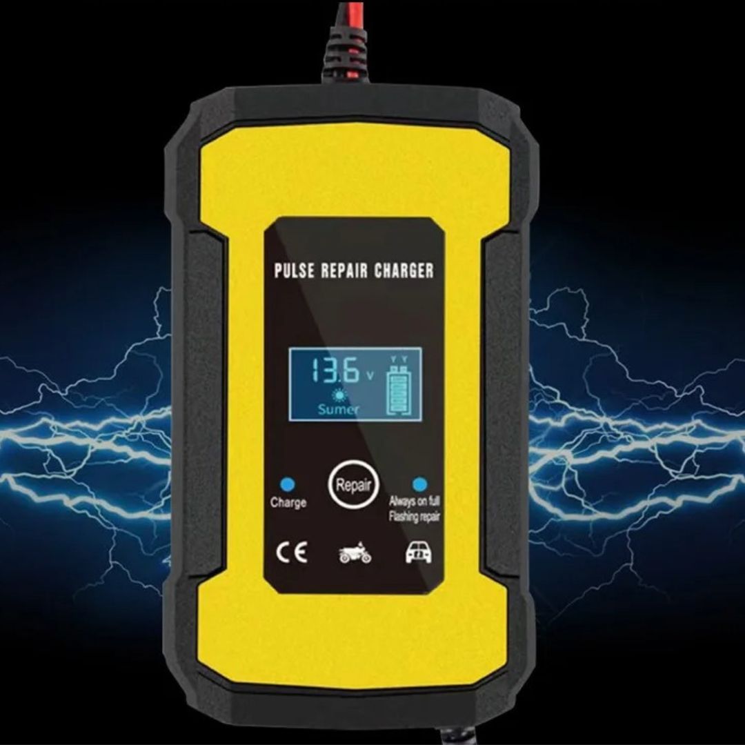 CHARGEUR BATTERIE VOITURE AUTOMATIQUE | Car Booster 12V/6A™