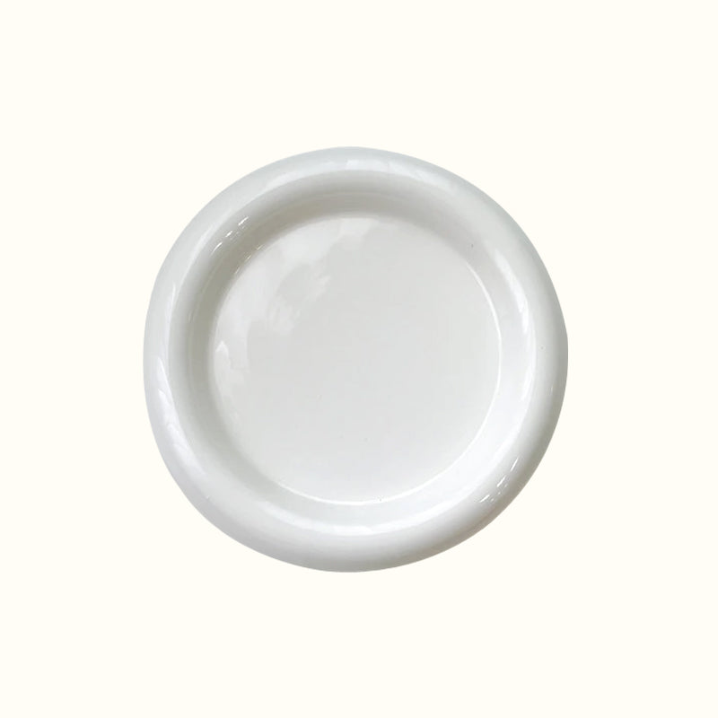 Coupelle à bijoux blanche en céramique