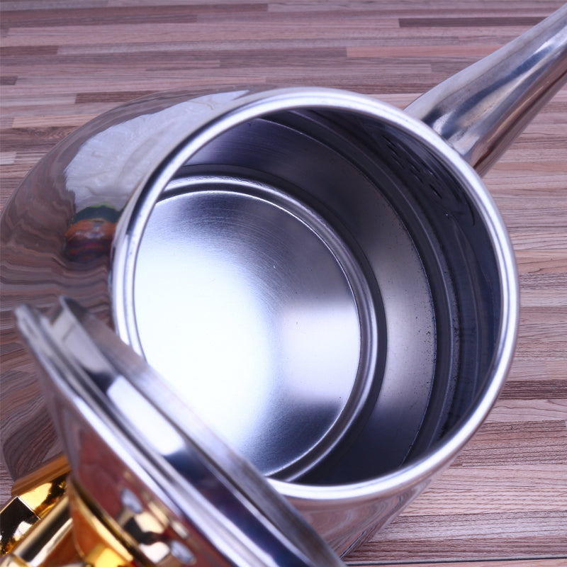 Théière marocaine en acier inoxydable