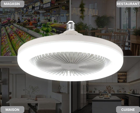 Ventilateur De Plafond Moderne À LED - AirFusion™