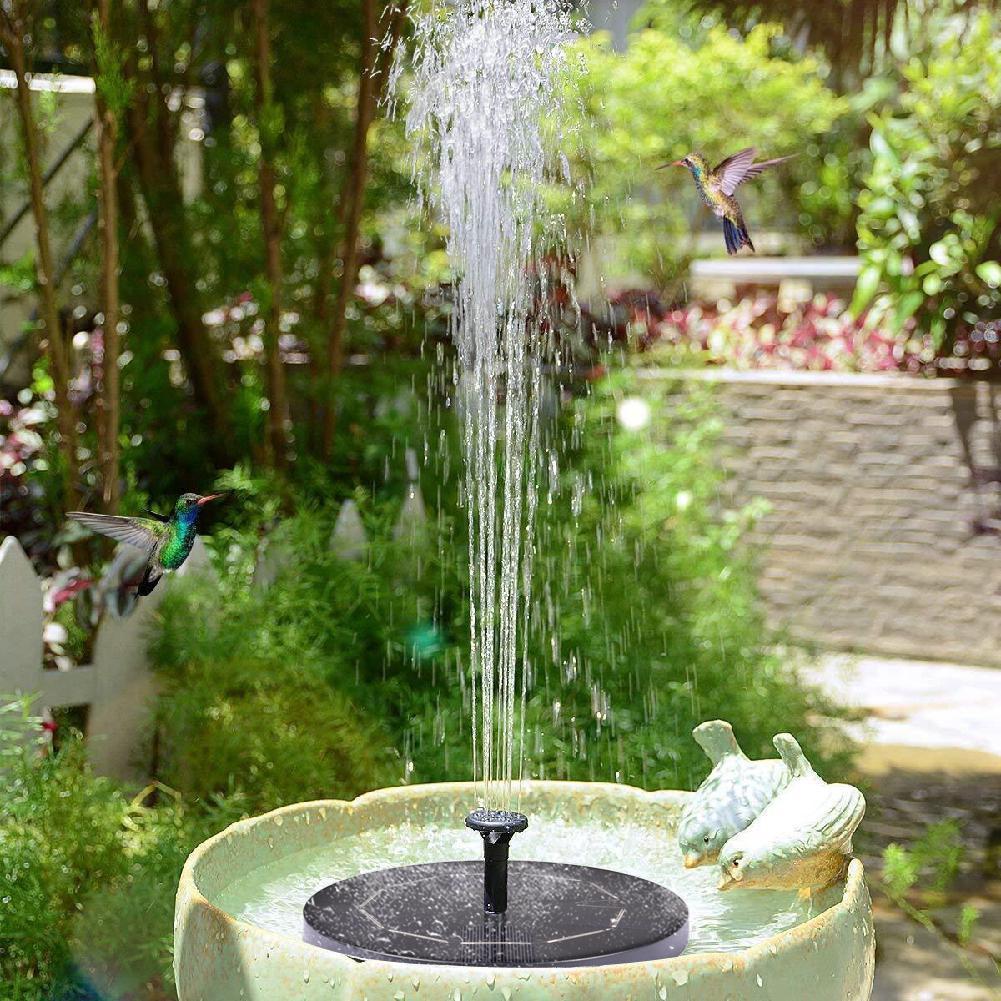 Petite fontaine extérieur solaire