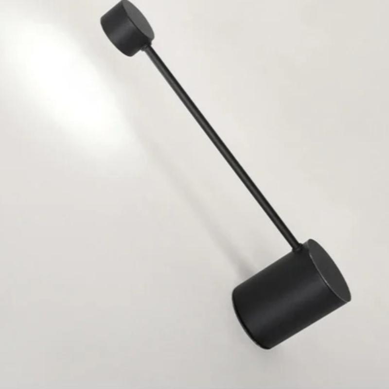 applique murale noir design d'angle