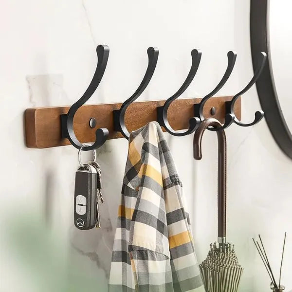 Vintage porte manteau mural