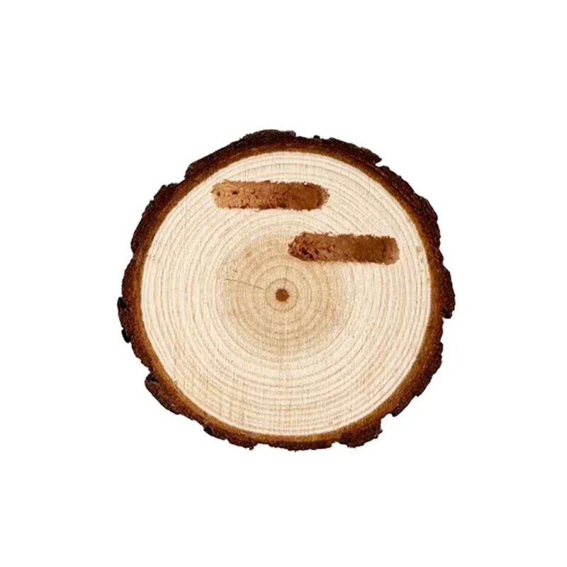 Porte alliance rondin de bois