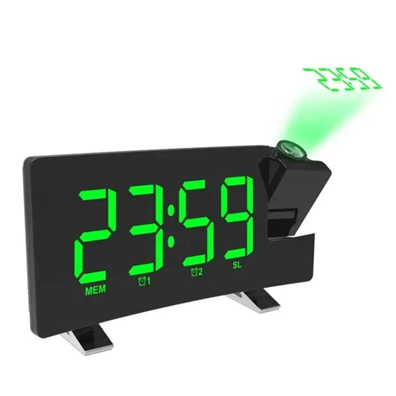Radio réveil projecteur USB