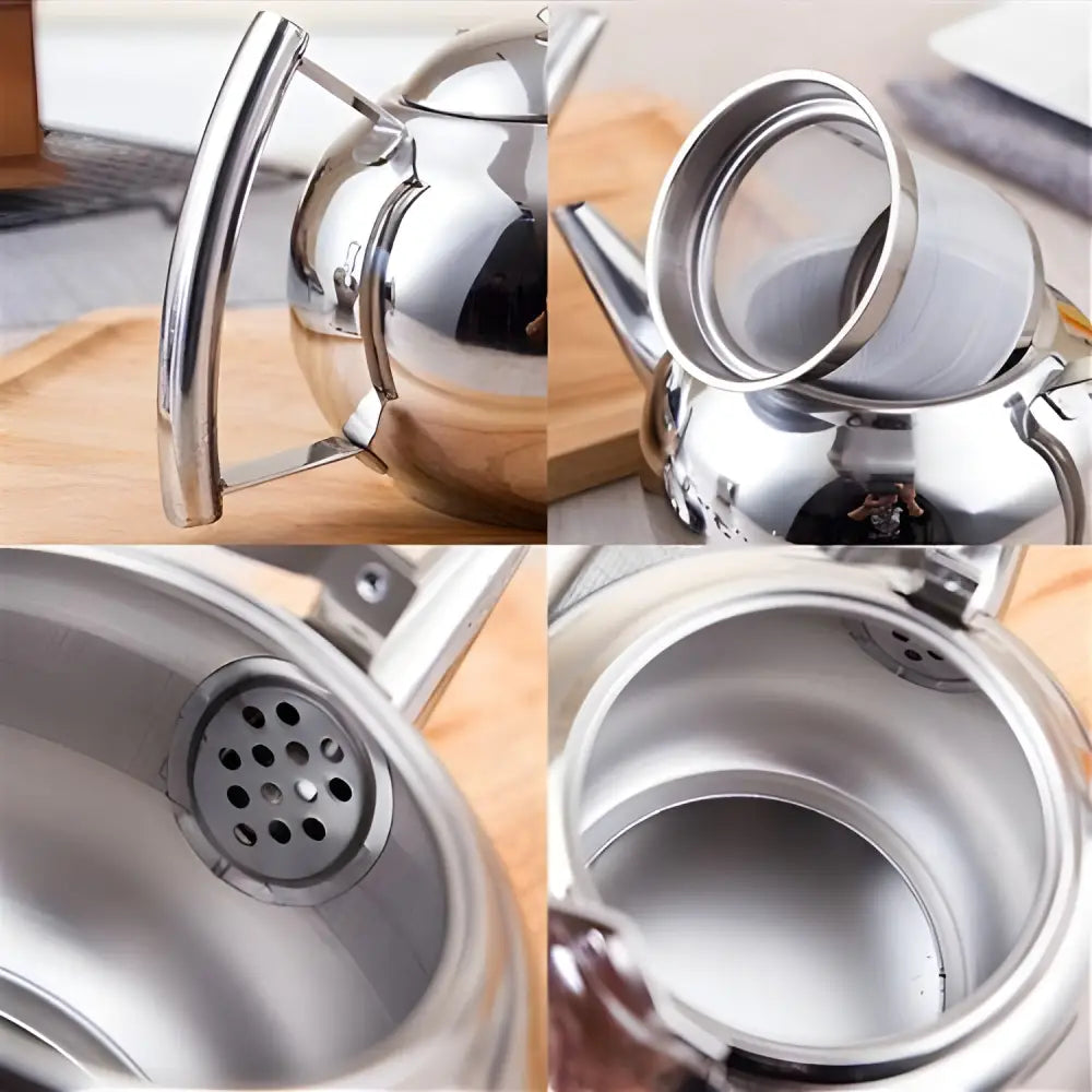 Théière en Acier Inoxydable Grand format