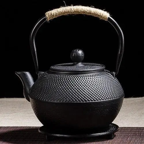 Théière Traditionnel en Fonte Noir