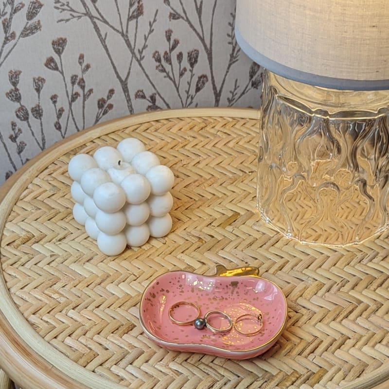 Vide-poche pomme en céramique