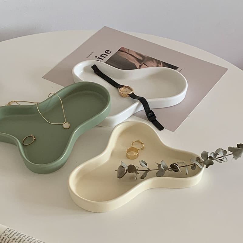 Vide poches nuage en céramique