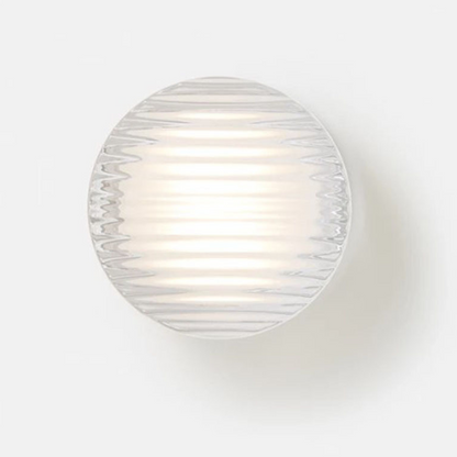 Applique Murale LED Moderne en Forme Ronde – Éclairage Doux avec Diffuseur en Verre Mylk pour Salon et Chambre