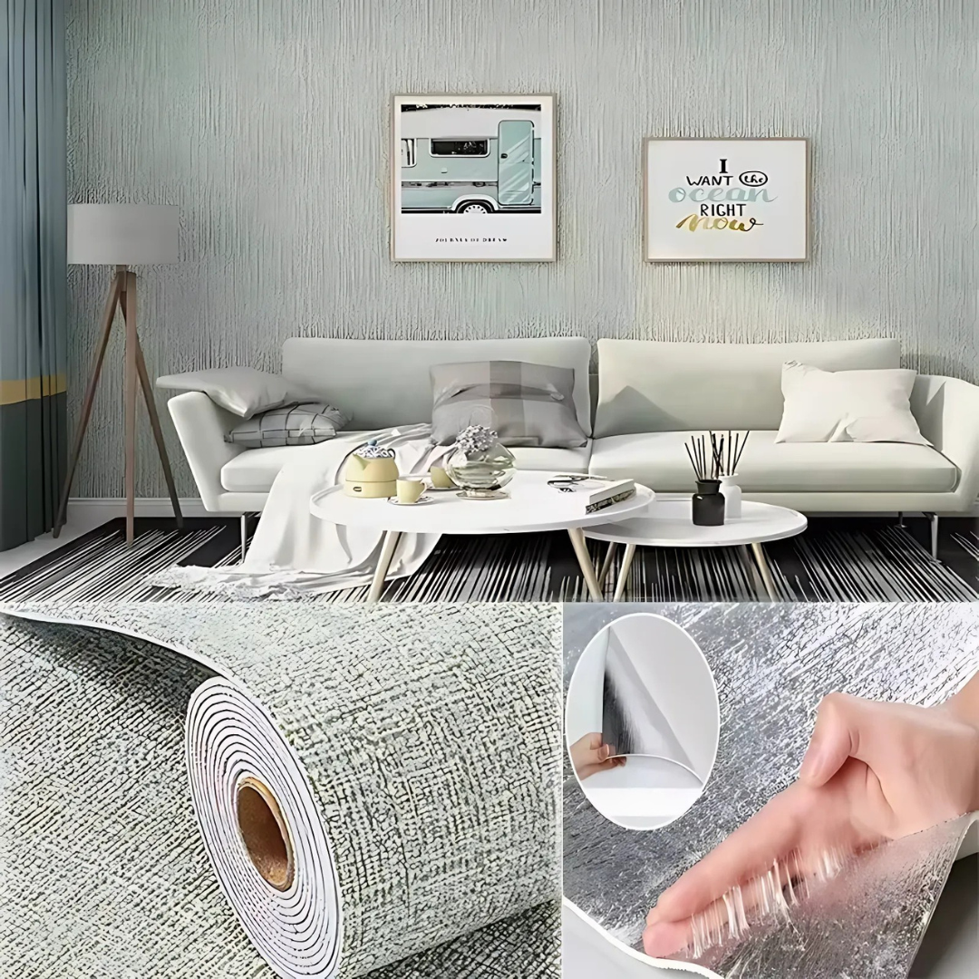 ThermoDéco  –  Papier Peint Isolant Auto-Adhésif