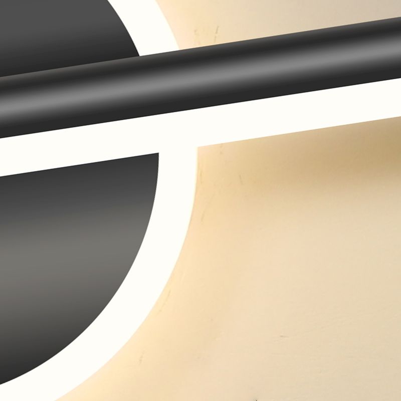 Applique Murale LED Moderne en Métal et Silicium – Résistante aux Intempéries et Économique en Énergie