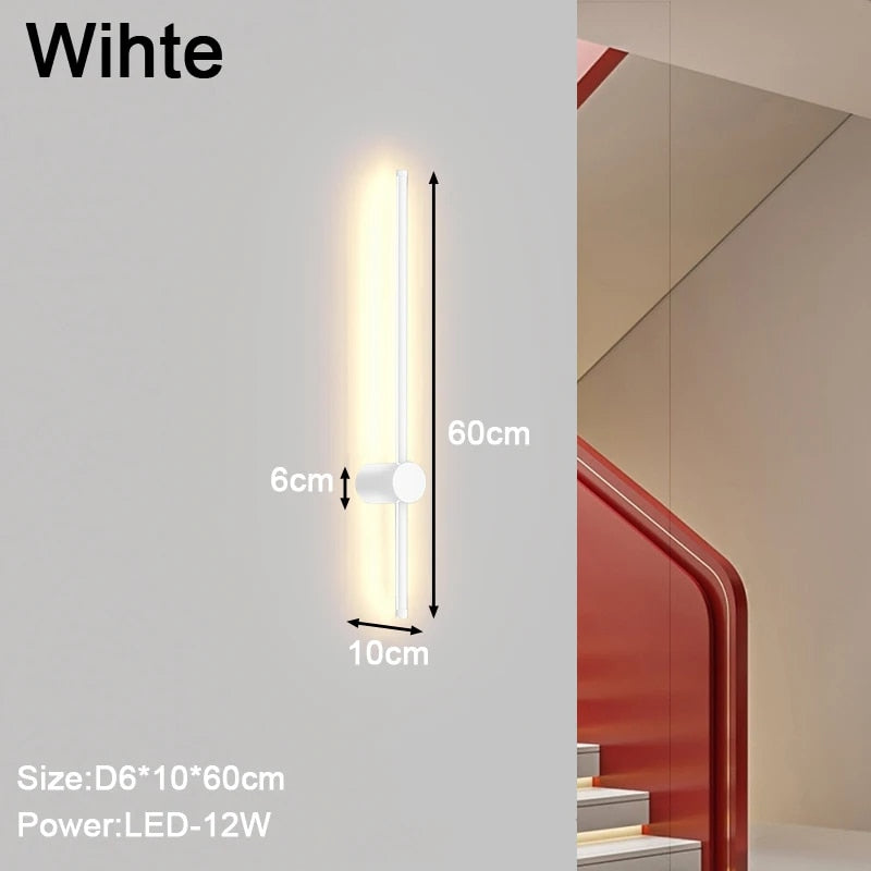Applique Murale LED Minimaliste NordicShine - Design Scandinave Moderne et Élégant
