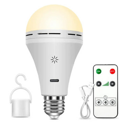 Ampoule LED Rechargeable avec Télécommande – Praticité et Économie d'Énergie