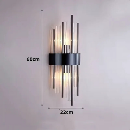 Applique Murale en Cristal