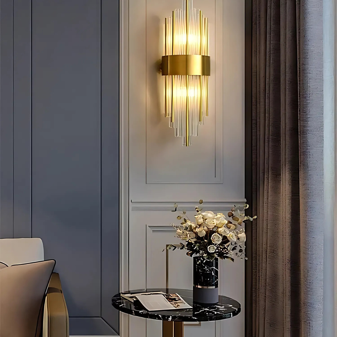 Applique Murale en Cristal