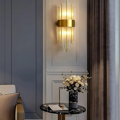 Applique Murale en Cristal