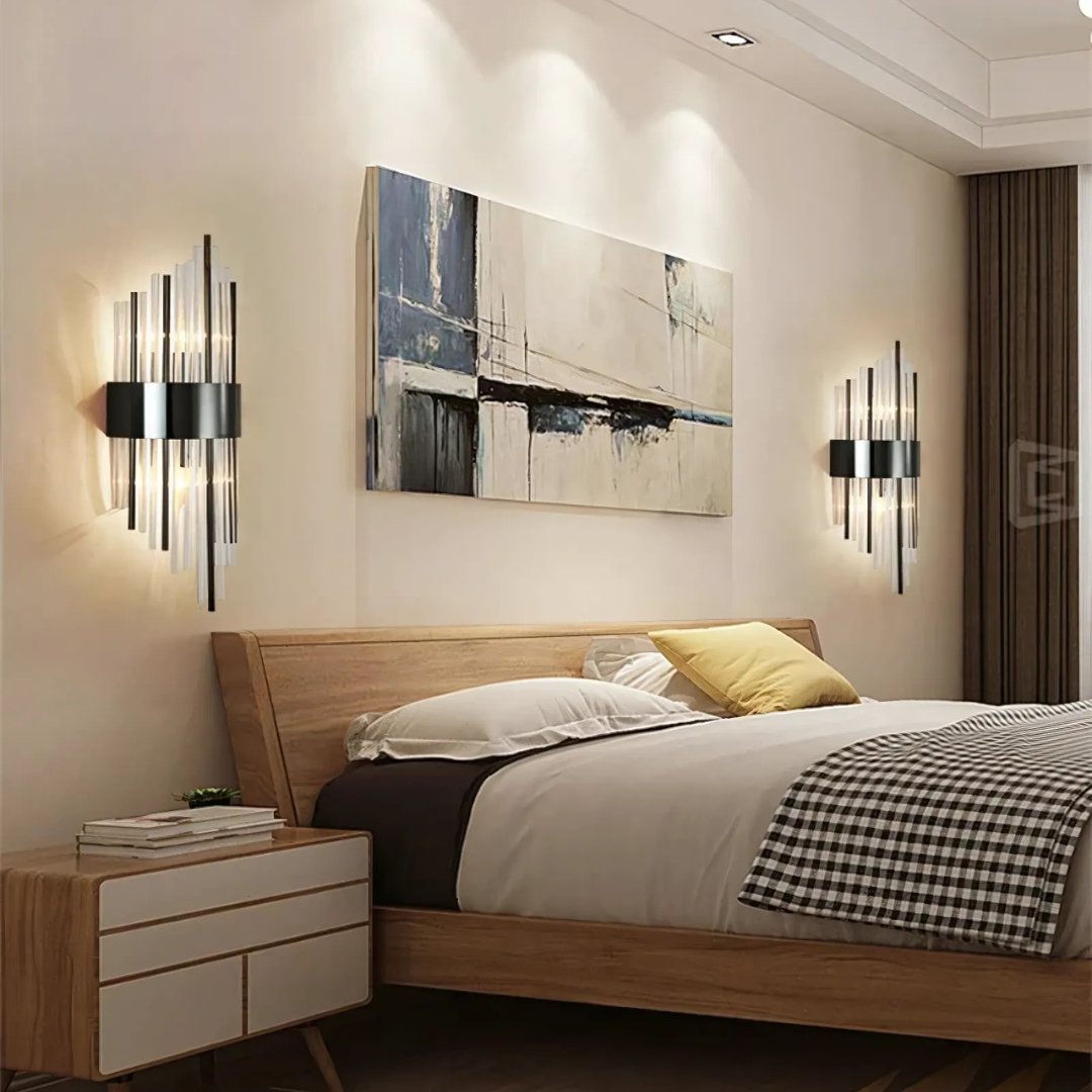 Applique Murale en Cristal