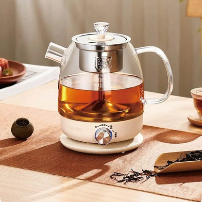 Théière en Verre Électrique