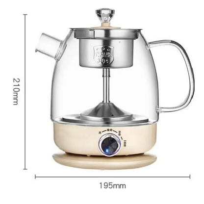 Théière en Verre Électrique