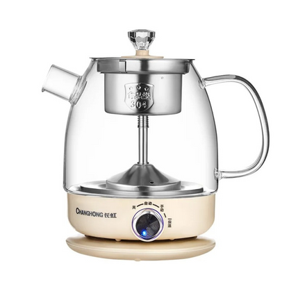 Théière en Verre Électrique