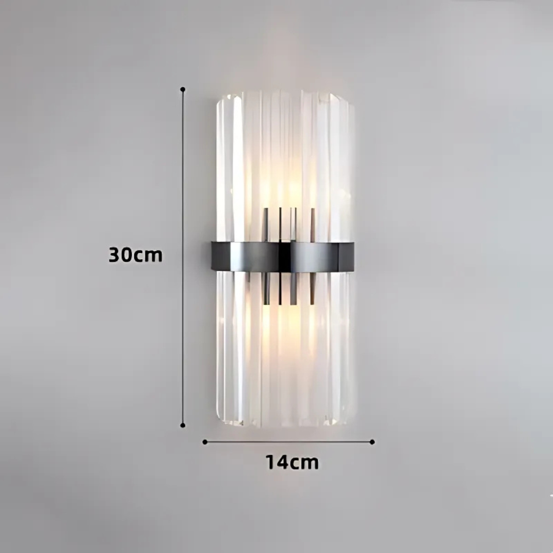 Applique Murale en Cristal