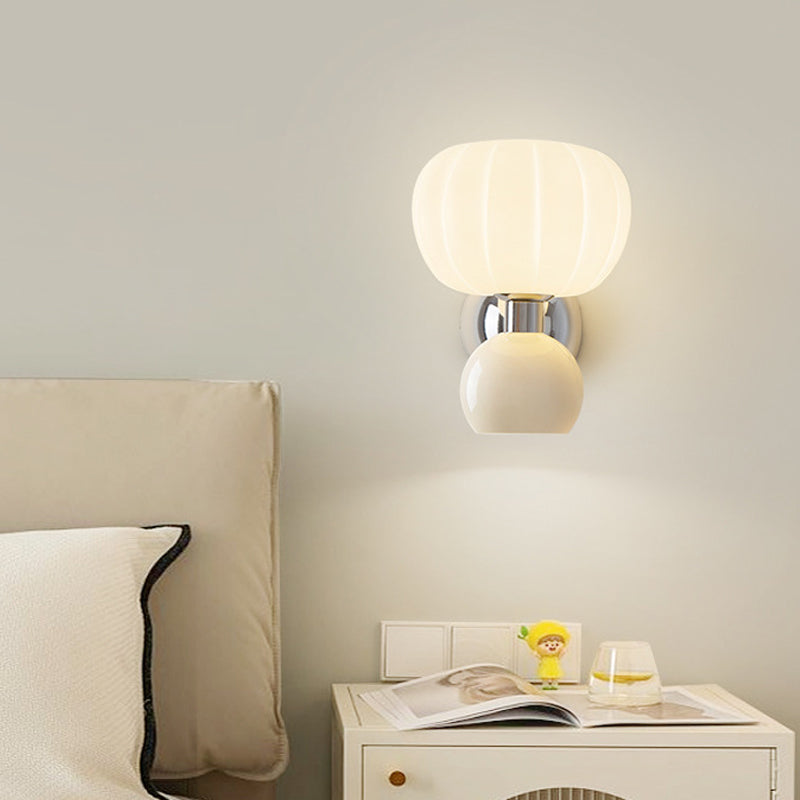 Applique Murale LED Moderne Crème – Lampe Décorative Énergie-Efficace pour Salon et Chambre