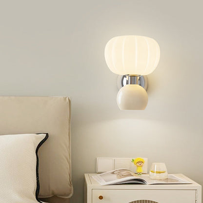 Applique Murale LED Moderne Crème – Lampe Décorative Énergie-Efficace pour Salon et Chambre