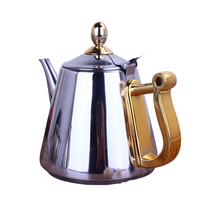 Théière marocaine en acier inoxydable