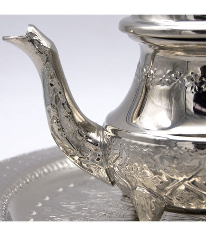 Théière marocaine en argent