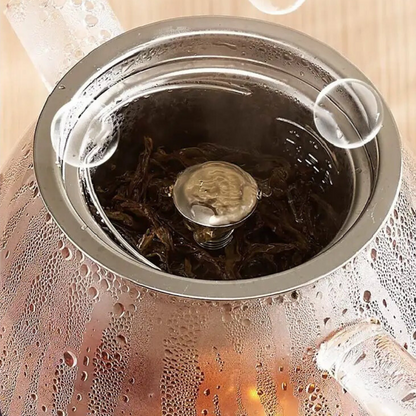 Théière en Verre Électrique