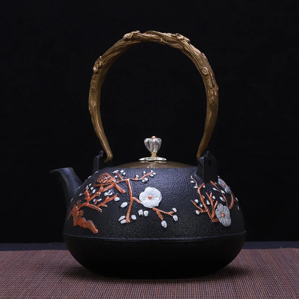 Théière en Fonte Oiseau (1200ML)