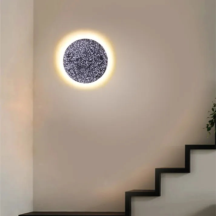 Applique Murale Nordic Terrazzo LED - Design Scandinave Moderne pour Couloir, Escalier, Hall